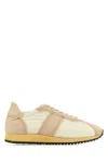 The Row Moveo Fray Detail Sneaker In Neutral