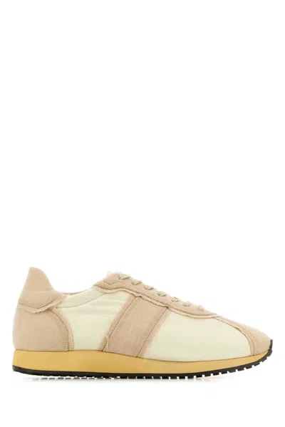 The Row Two-tone Canvas Mica Sneakers In Multi