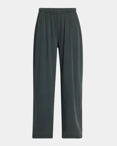 The Row Ukira Oversized Sweatpants In Black