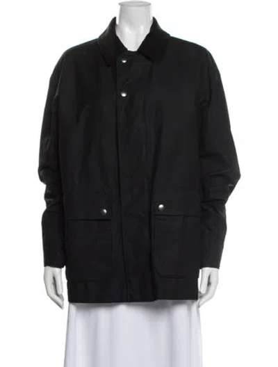 Pre-owned The Row Utility Jacket In Black