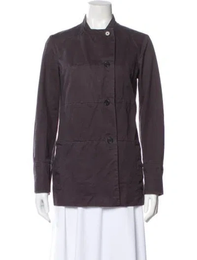 Pre-owned The Row Utility Jacket In Gray