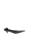 The Row Brown Liisa Kitten Heels In Black