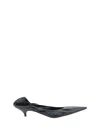The Row Brown Liisa Kitten Heels In Black