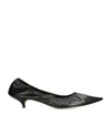 The Row Brown Liisa Kitten Heels In Brown