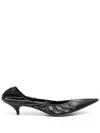 The Row Uxor Leather Pumps