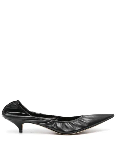 The Row Uxor Leather Pumps