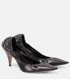 The Row Liisa Brown Leather Pumps In Brown