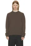 The Row Crew-neck Long-sleeves Sweater In Brown