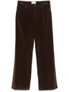 The Row Eglitta Trousers In Brown