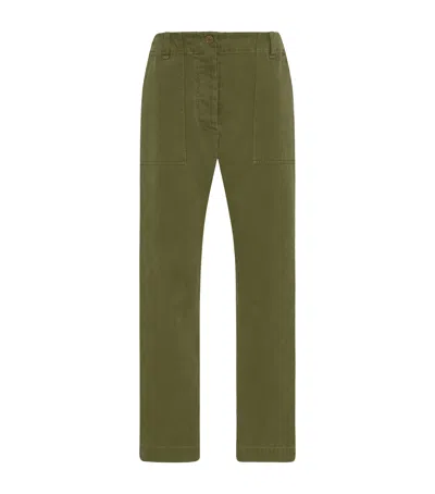 The Row Vendula Cotton Carpenter Trousers