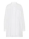 The Row Victoria Cotton Shirt In White