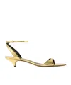The Row 35mm Vika Sandals - Women's - Calf Leather In Nude