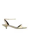 The Row Vika Tacco A Spillo In Beige