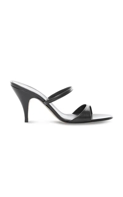 THE ROW VIKA LEATHER SANDALS