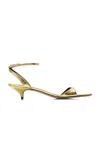 The Row 35mm Vika Sandals - Women's - Calf Leather In Gold