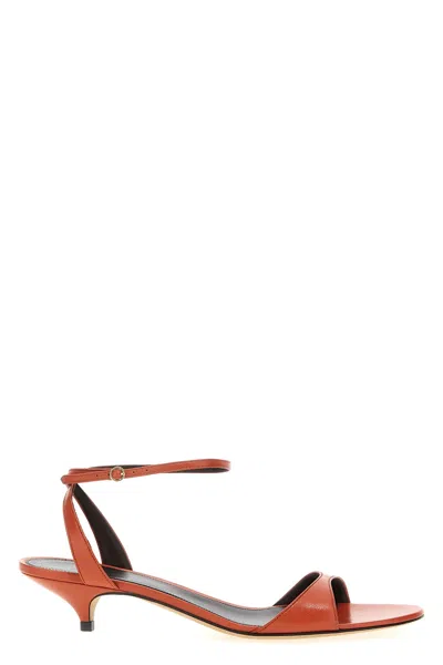 The Row Heeled Sandals  Woman Color Orange