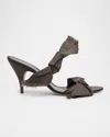 The Row Voluptas High Heel Sandal In Brw Brown