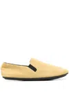 The Row Yellow Vincit Slippers In Yellow