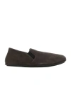 The Row Vincit Slip-on Loafers In Black
