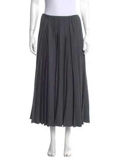 Pre-owned The Row Vinsky Skirt Long Skirt In Grey