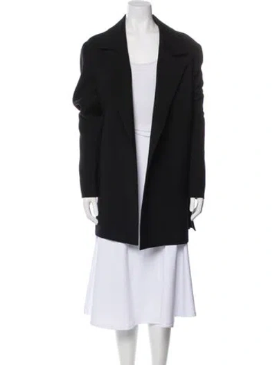 Pre-owned The Row Virgin Wool Blazer In Black