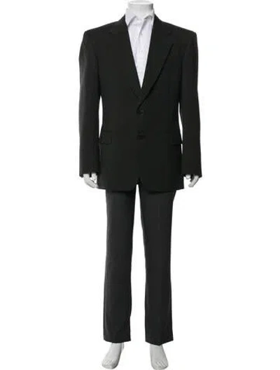 Pre-owned The Row Virgin Wool Blazer In Black