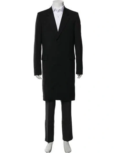 Pre-owned The Row Virgin Wool Blazer In Black