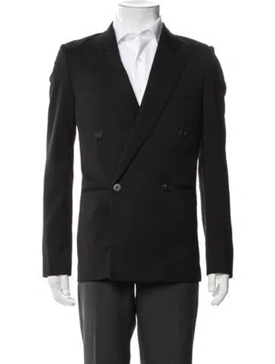 Pre-owned The Row Virgin Wool Blazer In Black