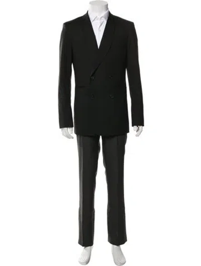 Pre-owned The Row Virgin Wool Blazer In Black