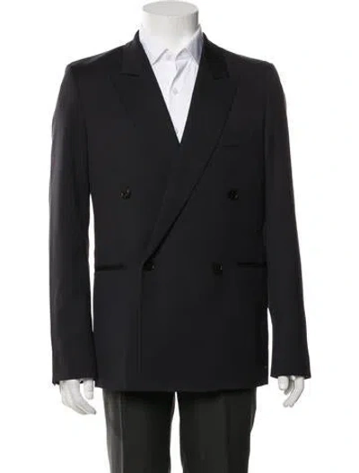 Pre-owned The Row Virgin Wool Blazer In Black