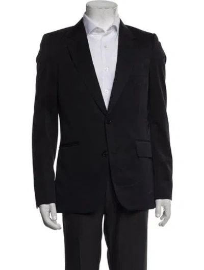 Pre-owned The Row Virgin Wool Blazer In Black