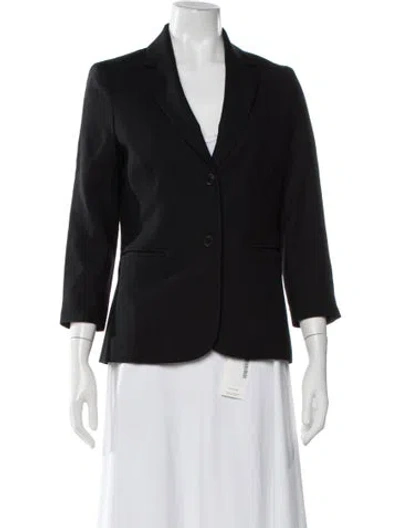 Pre-owned The Row Virgin Wool Blazer In Blue