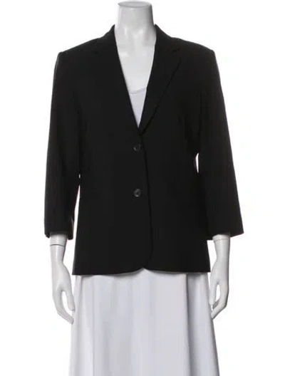 Pre-owned The Row Virgin Wool Blazer In Green