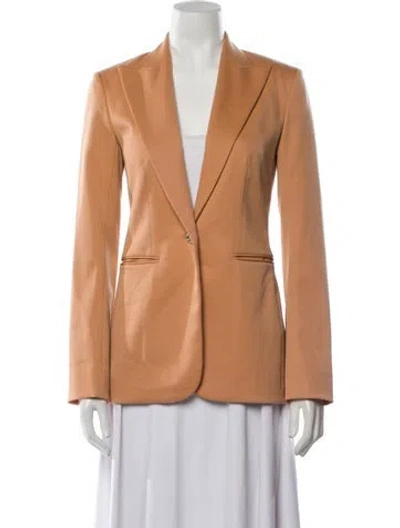 Pre-owned The Row Virgin Wool Blazer In Neutral