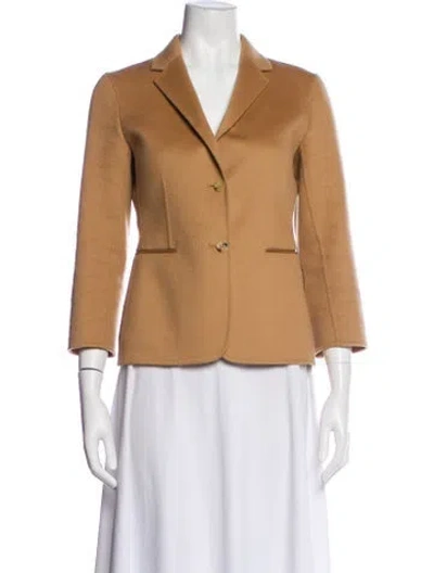 Pre-owned The Row Virgin Wool Blazer In Neutral