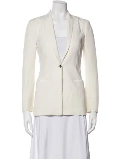 Pre-owned The Row Virgin Wool Blazer In Neutrals