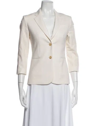 Pre-owned The Row Virgin Wool Blazer In Neutrals