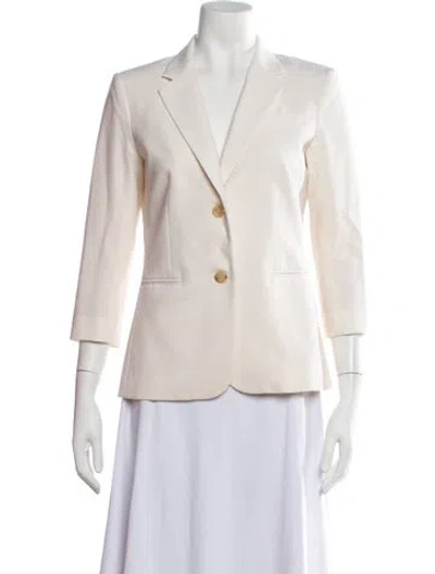 Pre-owned The Row Virgin Wool Blazer In Neutrals