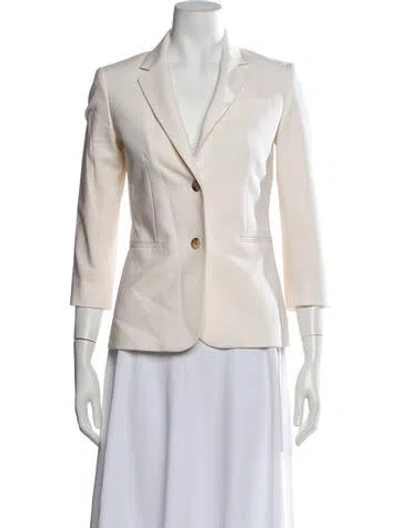 Pre-owned The Row Virgin Wool Blazer In Neutrals