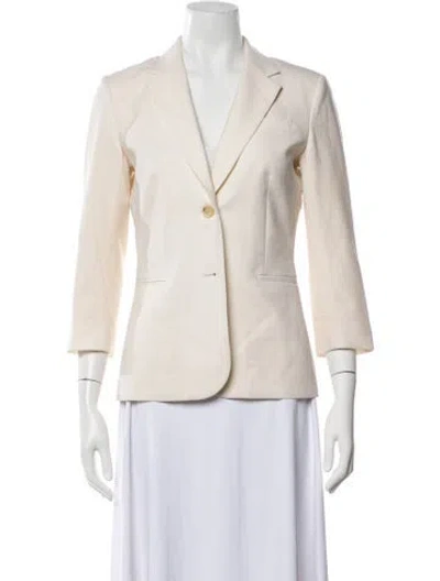 Pre-owned The Row Virgin Wool Blazer In Neutrals