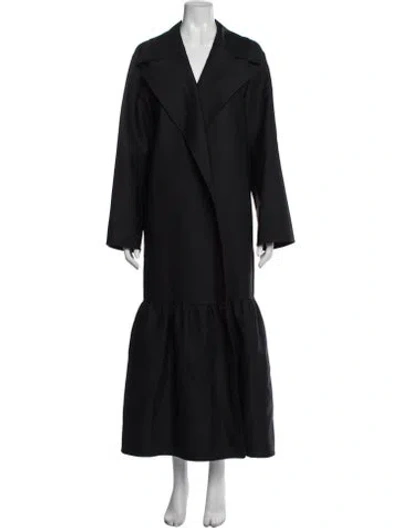 Pre-owned The Row Virgin Wool Coat W/ Tags In Black