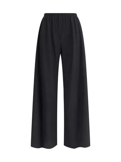 The Row Virgin Wool Gala Pants In Black
