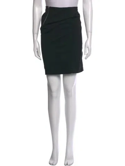 Pre-owned The Row Virgin Wool Knee-length Skirt In Black