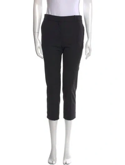 Pre-owned The Row Virgin Wool Skinny Leg Pants In Black