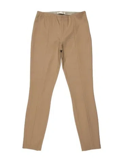 Pre-owned The Row Virgin Wool Skinny Leg Pants In Neutral