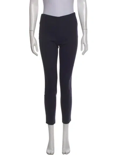 Pre-owned The Row Virgin Wool Straight Leg Pants W/ Tags In Blue
