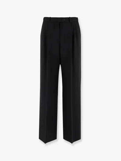 The Row Virgin Wool Virgil Trouser In Black