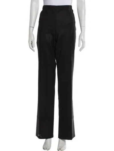 Pre-owned The Row Virgin Wool Wide Leg Pants In Black