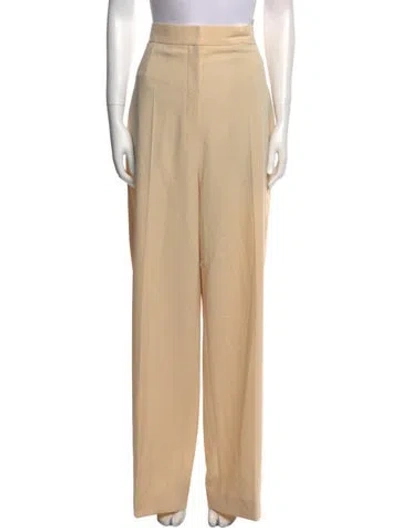 Pre-owned The Row Virgin Wool Wide Leg Pants W/ Tags In Neutral