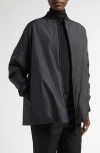 The Row Vito Oversize Jacket In Black